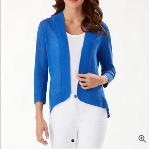 NWT Tommy Bahama Linen Cardigan